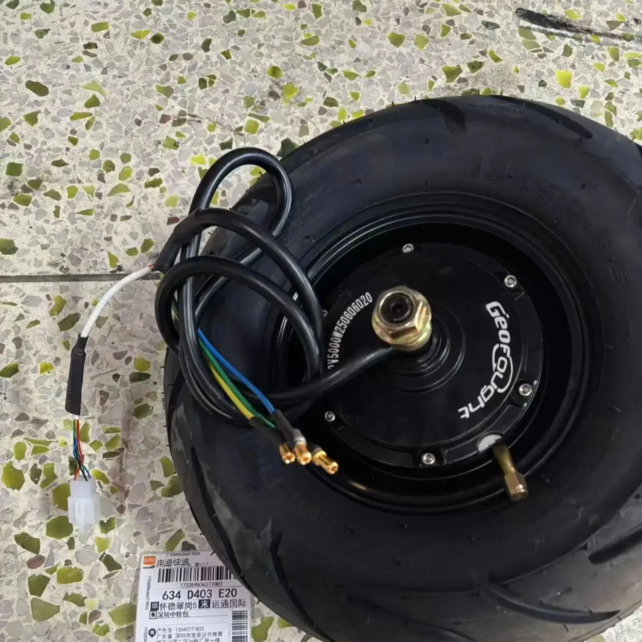 60V 5000W Brushless Hub Motor - Elektryczny skuter JL, silnik bezszczotkowy, 60V