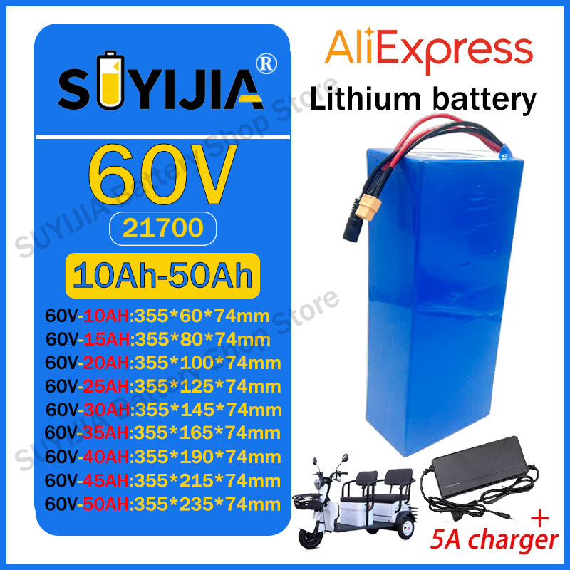 60V 30Ah 21700 Battery Pack - Akumulator litowo-jonowy 60V 40Ah 30Ah 20Ah