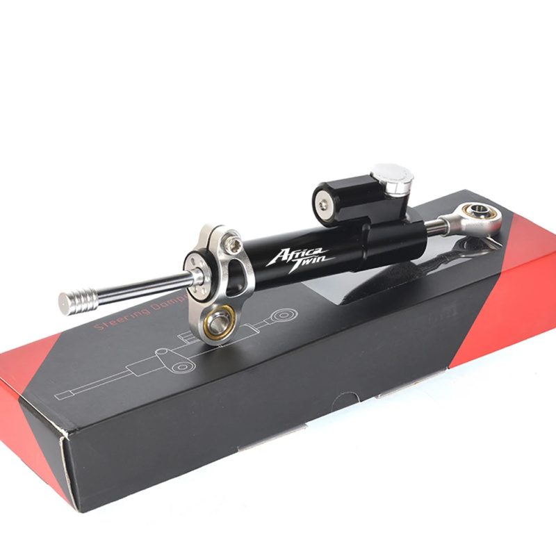 Steering Damper Stabilizer Kit Cnc - Zestaw regulowanego amortyzatora skrętu do motocykli