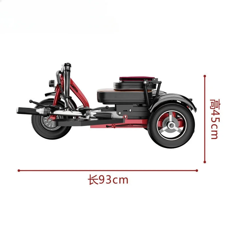 Elektryczny trójkołowy skuter  – Folding Electric Scooter recenzja i cena