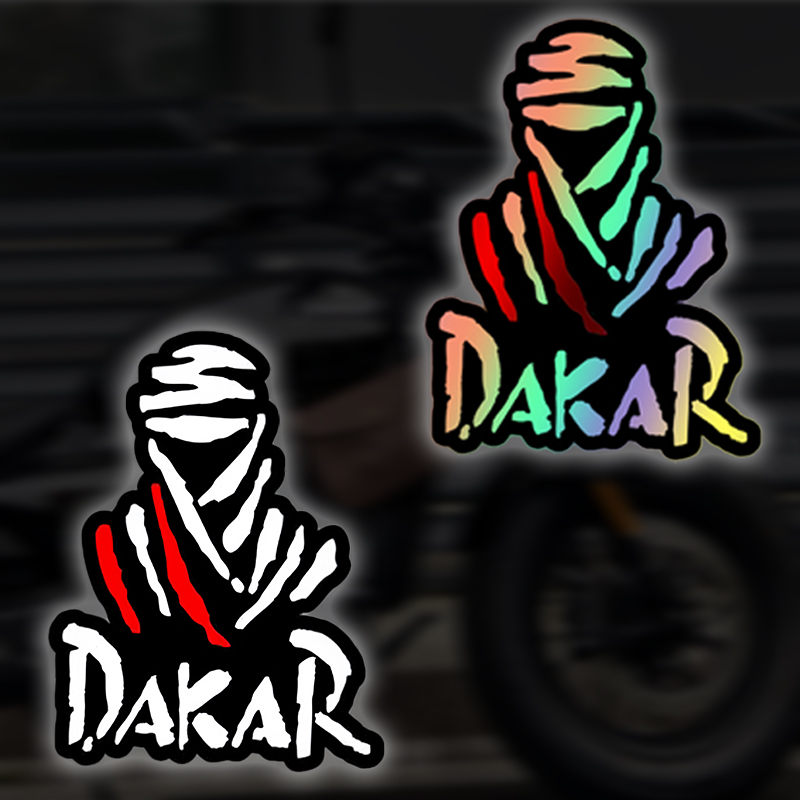 1PC Dakar Rally Game Naklejki  – Scooter Helmet Set recenzja i cena