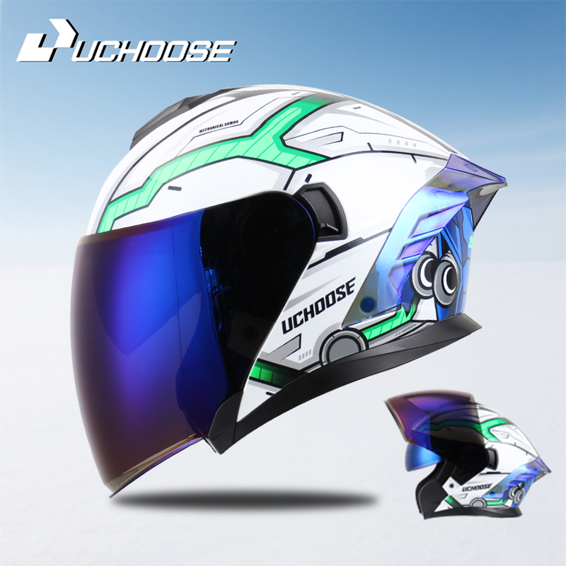 Kask motocyklowy otwarty 715 d – Scooter Helmet Set recenzja i cena