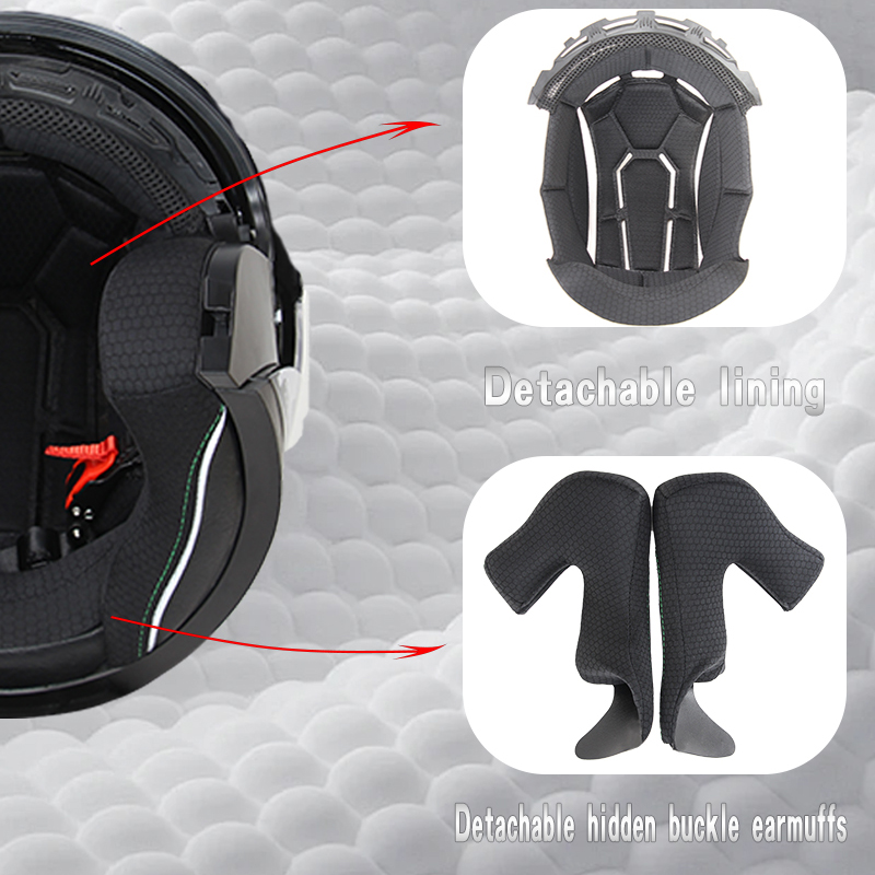 Kask motocyklowy otwarty 715 d – Scooter Helmet Set recenzja i cena