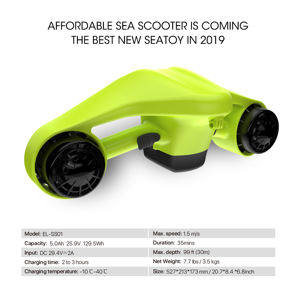Skuter podwodny Asiwo Manta dl – Electric Scooter Adults recenzja i cena