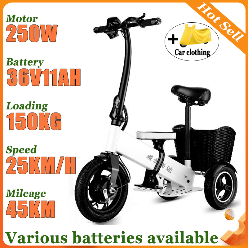 Elektryczny trójkołowiec dla d – Folding Electric Scooter recenzja i cena