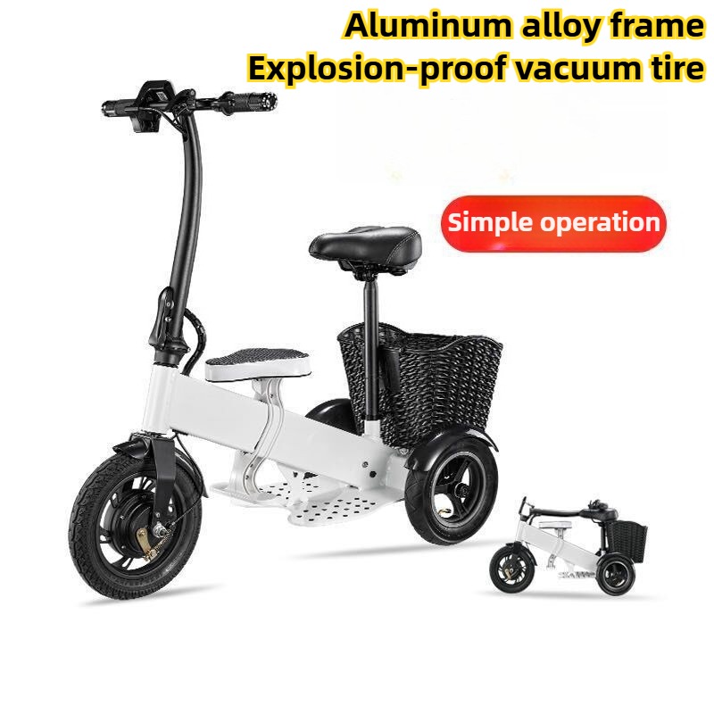 Elektryczny trójkołowiec dla d – Folding Electric Scooter recenzja i cena