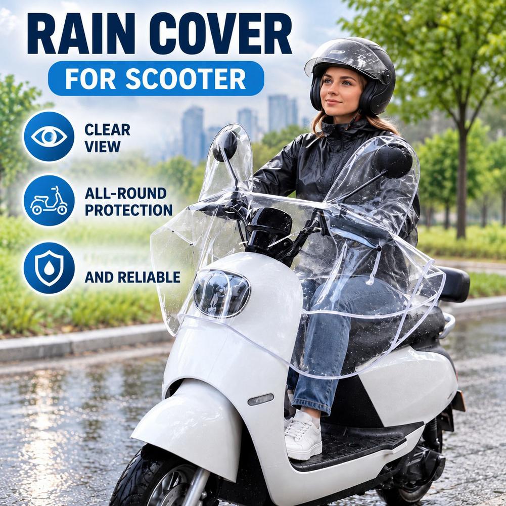 Przezroczysta osłona przeciwde – Electric Scooter Rain Cover recenzja i cena