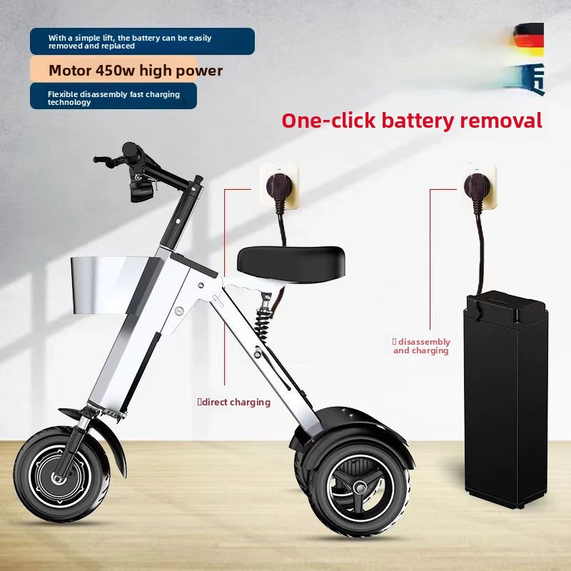 Ultralekka, mała, składana hul – Folding Electric Scooter recenzja i cena