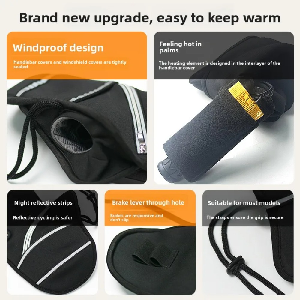 Ochraniacze na kierownicę moto – Electric Scooter Rain Cover recenzja i cena