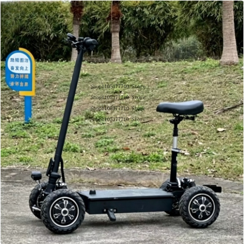 Elektryczny czterokołowy skute – Electric Scooter Adults recenzja i cena