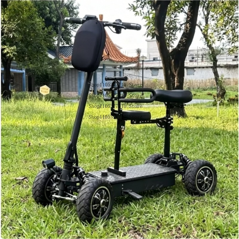 Elektryczny czterokołowy skute – Electric Scooter Adults recenzja i cena